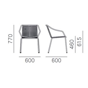 Silla Philía Pedrali