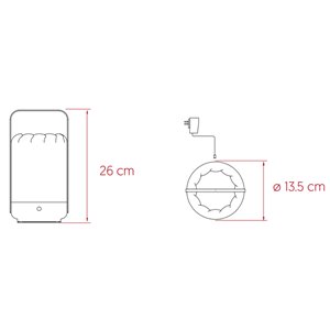 Lámpara portátil Mini Chou Oferta LZF