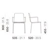 Silla Inga 5604 Pedrali