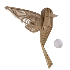 Lámpara suspensión Birdy Vertical LZF