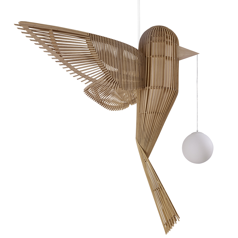 Lámpara suspensión Birdy Vertical LZF