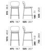 Taburete Jazz 3706/3708 Pedrali