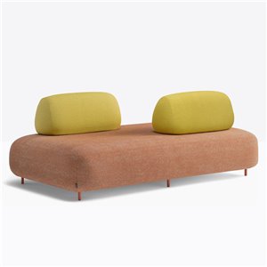 Pouf Buddy Oasi con respaldo Pedrali