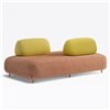 Pouf Buddy Oasi con respaldo Pedrali