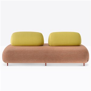 Pouf Buddy Oasi con respaldo Pedrali
