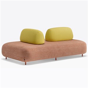 Pouf Buddy Oasi con respaldo Pedrali