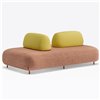 Pouf Buddy Oasi con respaldo Pedrali