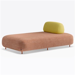 Pouf Buddy Oasi con respaldo Pedrali