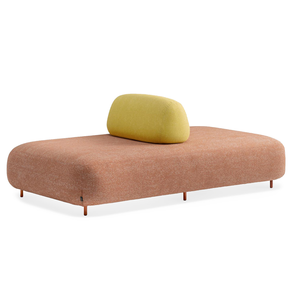 Pouf Buddy Oasi con respaldo Pedrali