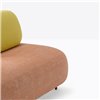 Pouf Buddy Oasi con respaldo Pedrali