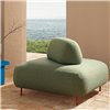 Pouf Buddy Oasi con respaldo Pedrali