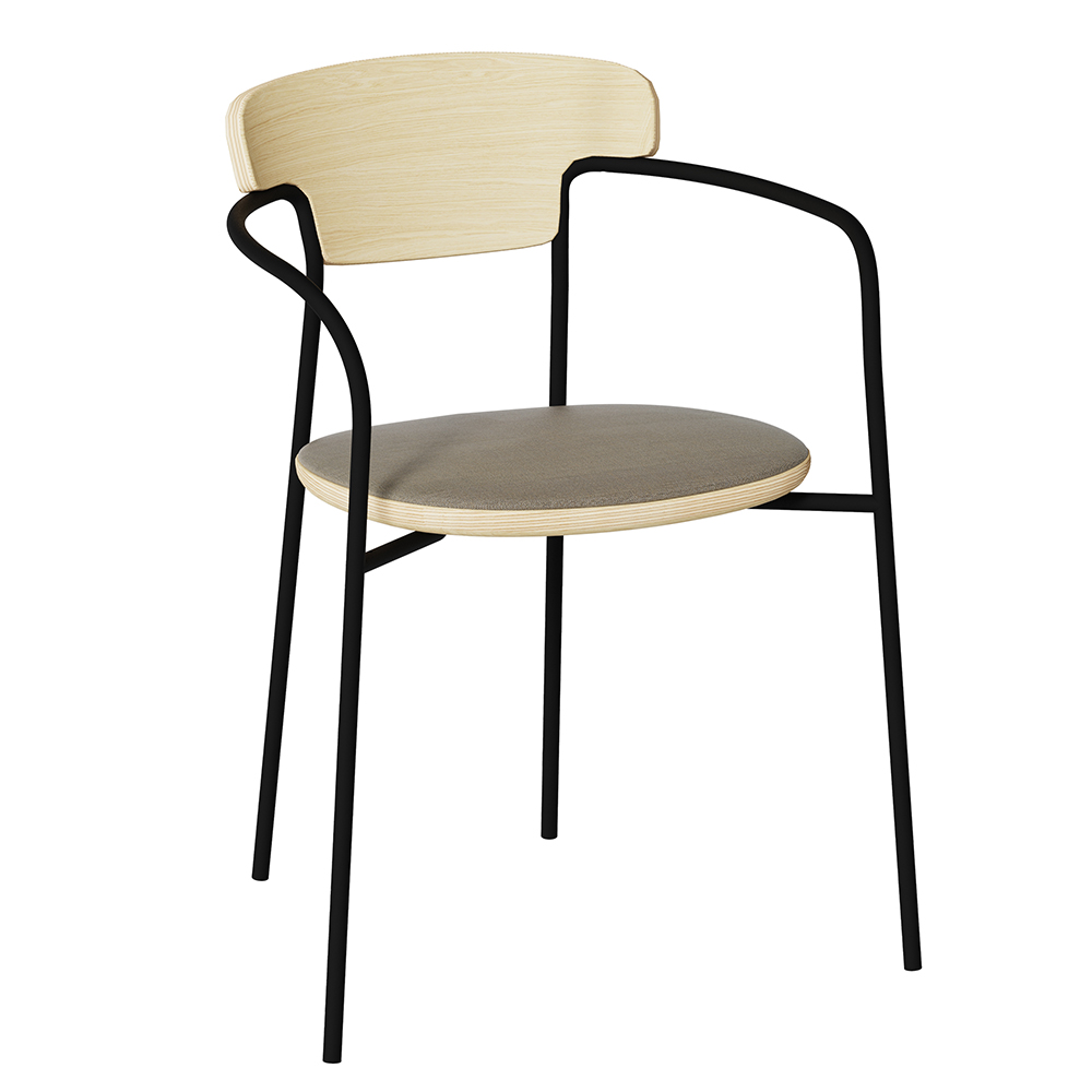 Silla asiento tapizado Pecan PCN101 Punt