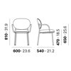 Sillón Stiel 2965 Pedrali