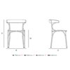 Silla Ample Indoor GTV Thonet Vienna
