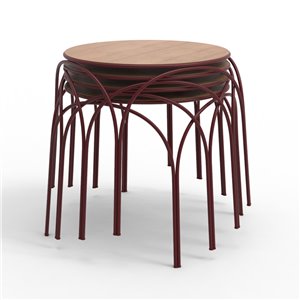 Mesa cuadrada Ample GTV Thonet Vienna