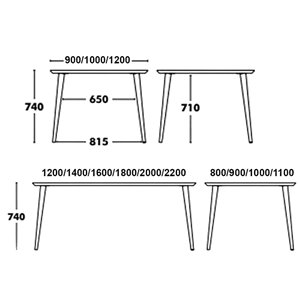 Mesa comedor Bob Ondarreta
