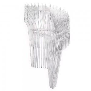 Aplique Aria de Slamp. Versiones en transparente o Gold.