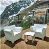 Mesa auxiliar Bubble Club Kartell