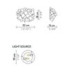 Aplique Clizia Slamp