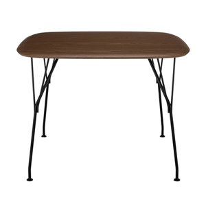 Mesa Viscount of Wood cuadrada Kartell