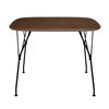 Mesa Viscount of Wood cuadrada Kartell