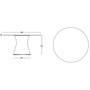 Mesa Sako XL comedor Ondarreta