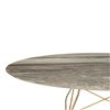 Mesa Glossy mármol ovalada Kartell