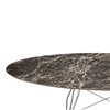 Mesa Glossy mármol ovalada Kartell