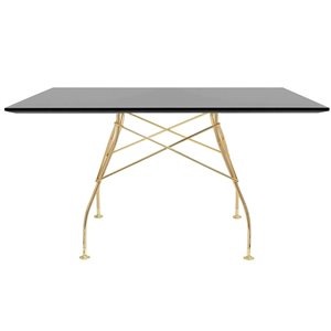 Mesa Glossy cuadrada Kartell