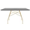 Mesa Glossy cuadrada Kartell