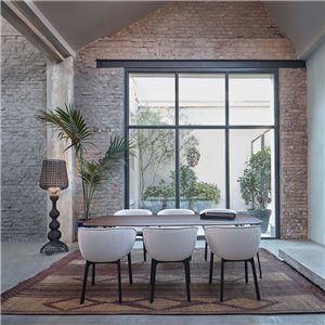 Mesa Viscount of Wood rectangular Kartell