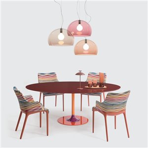 Mesa Thierry XXL ovalada Kartell
