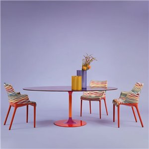 Mesa Thierry XXL ovalada Kartell