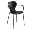 Sillón Ears base cuatro patas metal Viccarbe