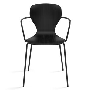 Sillón Ears base cuatro patas metal Viccarbe