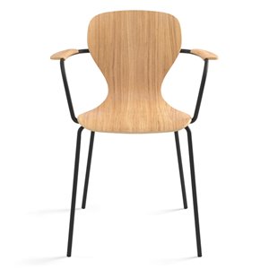 Sillón Ears base cuatro patas metal Viccarbe