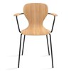 Sillón Ears base cuatro patas metal Viccarbe