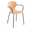 Sillón Ears base cuatro patas metal Viccarbe
