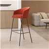 Taburete Copa cuatro patas metal Viccarbe