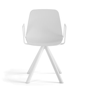 Sillón Maarten base giratoria Viccarbe