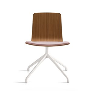 Silla Klip cojín base giratoria Viccarbe