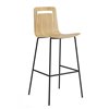 Taburete Klip cuatro patas metal Viccarbe