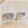 Butaca Funda Lounge base cuatro patas Viccarbe