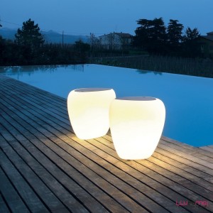 Mesa de centro Ios luz de Tonin casa. Muebles modernos de hogar.