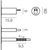 Aplique Metrica Martinelli Luce