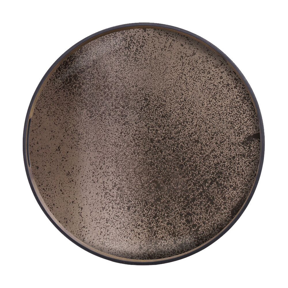 Bandeja Aged Ø48: Bronze