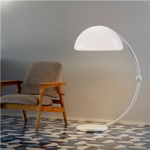 Lámpara pie Serpente Martinelli Luce