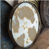 Bandeja Aged Clear Round Ethnicraft