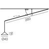 Lámpara suspensión Vela 22 Martinelli Luce