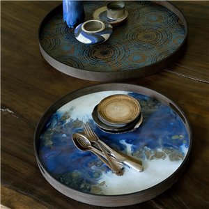 Bandeja Organic Blue Mist Ethnicraft